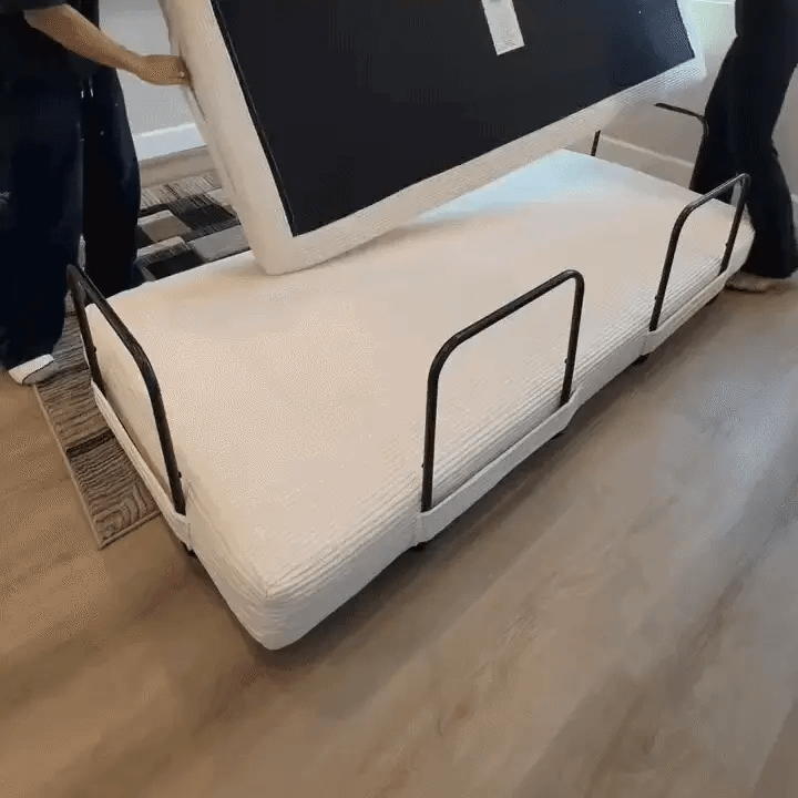Ergonomic 4-point support back lumbar hip and leg